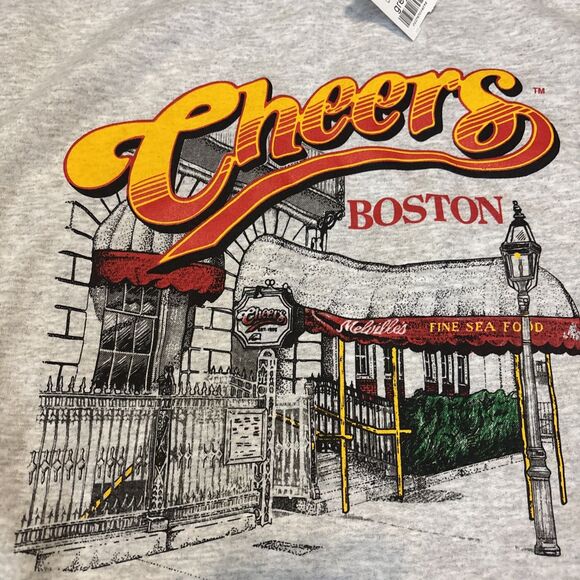 New Cheers TAG - TV Show Cheers Gildan Sweatshirt Size XL - Picture 3 of 8